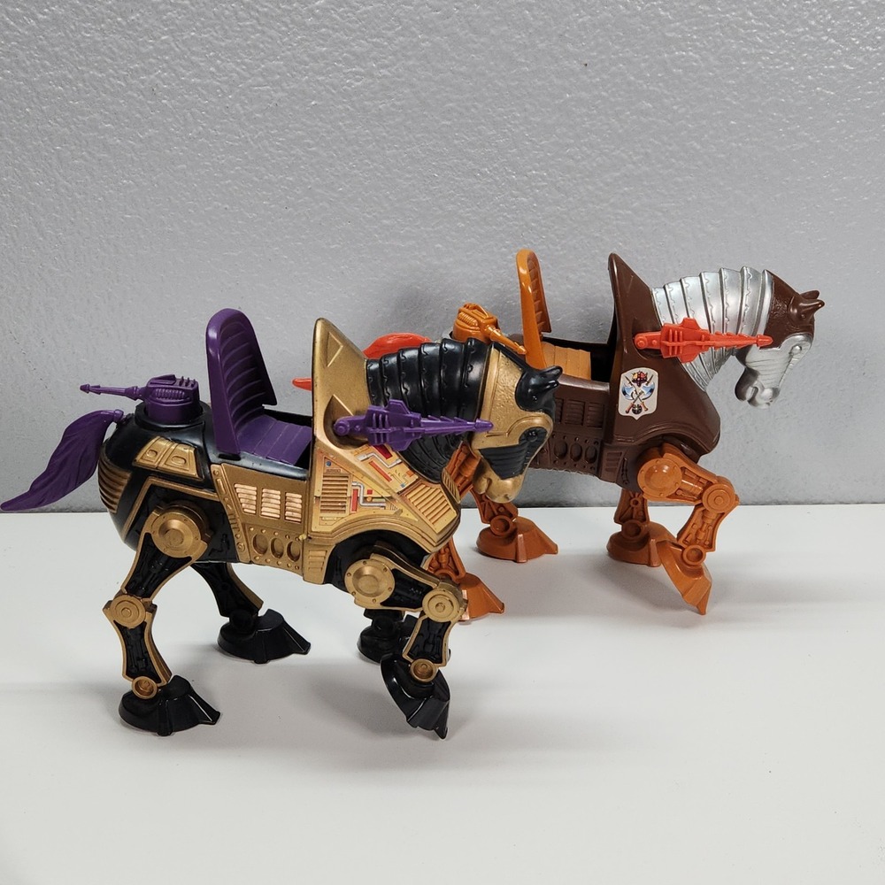 Original 1983 Masters of The Universe MOTU Stridor & Night Stalker Figures